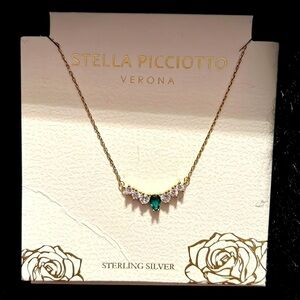 New Stella Picciotto Verona sterling silver necklace costume jewelry